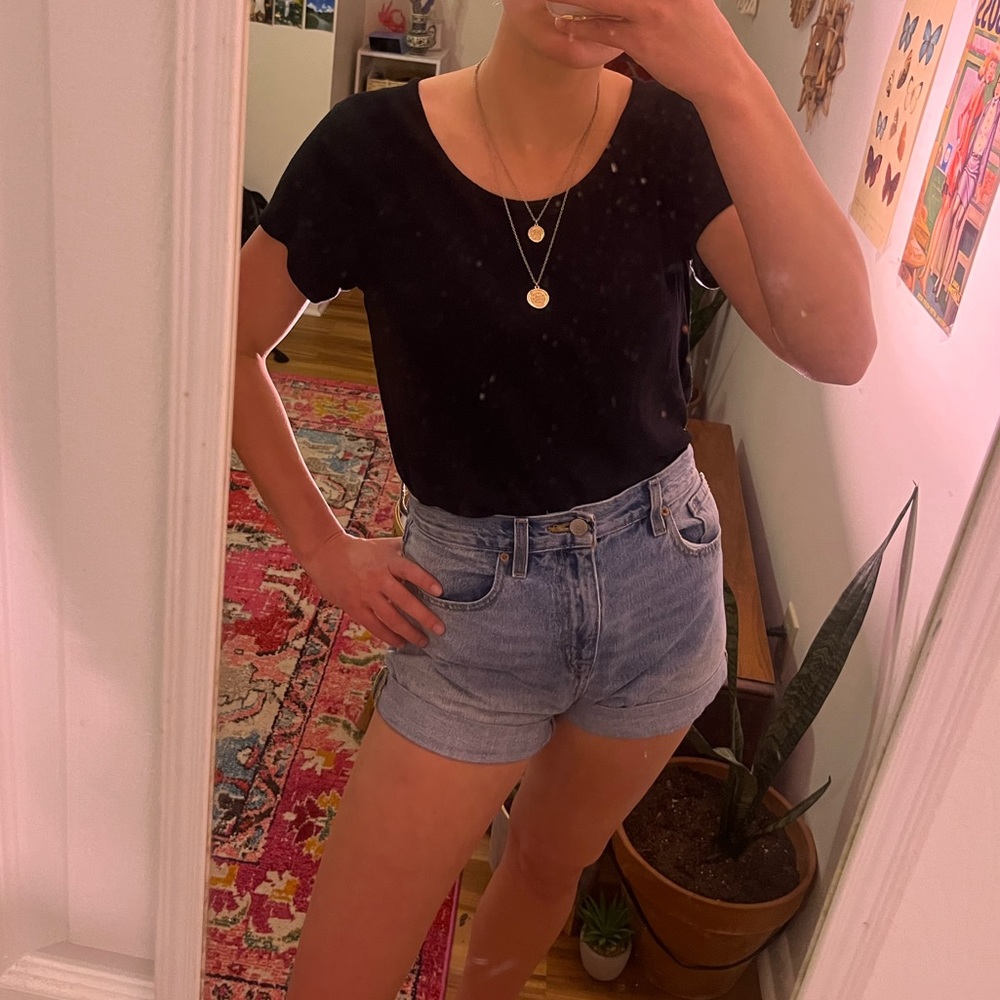 Madewell black top!
